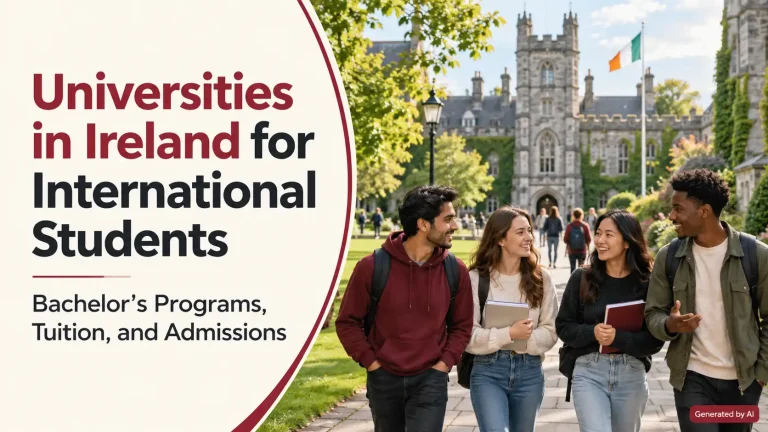 International Students on an Irish Campus