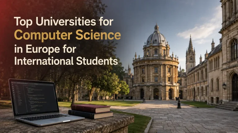 Top Universities for Computer Science in Europe for International Students Feature Image